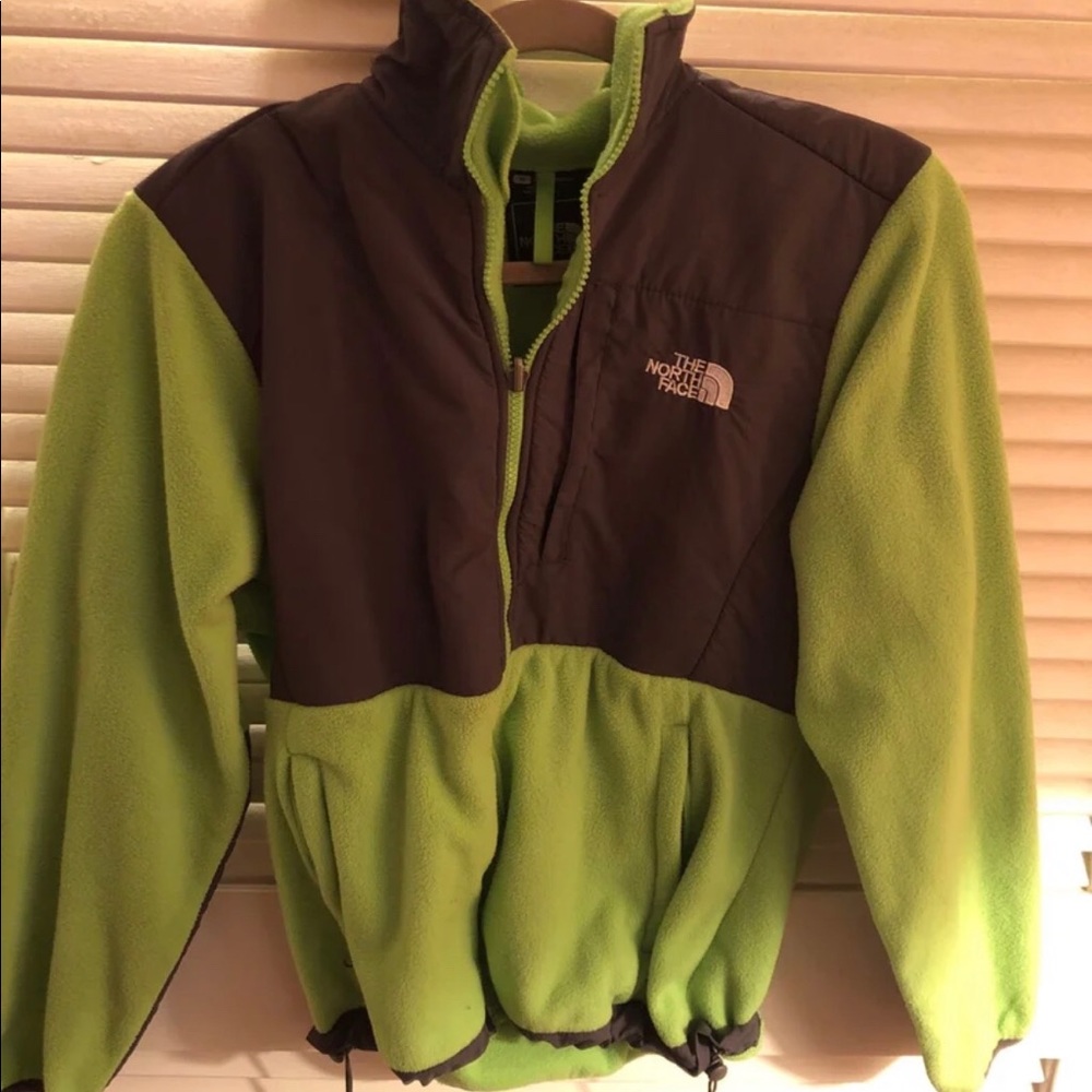 Green North Face Jacket